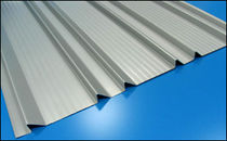 metal facade cladding: aluminium HC35/800MR Rigidal
