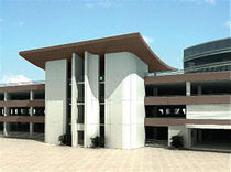 metal facade cladding: bronze DWS200C0RB  CR Laurence 