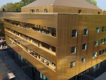 metal facade cladding: aluminium-copper NORDIC ROYAL� Aurubis