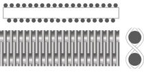 metal mesh REVERSE DUTCH WEAVE Actis Furio