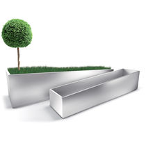 metal planter for public spaces PELIZZARI LAB23