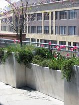 metal planter for public spaces OUTDOOR by Jose Pascual Boxx Furniture