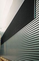 metal strip facade cladding LT-R CLOSED GAP RENFORCED 	 METALSCREEN
