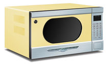 microwave oven BUTTERCUP YELLOW Elmira Stove Works