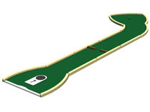 mini-golf hole HOLE 7  Caloo