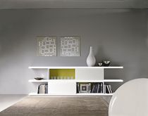 minimalist design lacquered low shelf EVOLUZIONE NEXT ART. E/27 VISENTIN GIUSEPPE