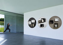 minimalist design CD/DVD wall shelf  MAGNETIC SPIRIT