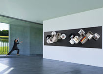 minimalist design metal modular bookcase  MAGNETIC SPIRIT