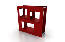 minimalist design metal shelf DOiT LIBRERIA-PARETE Caoscreo &egrave; un brand Terenzi srl