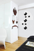 minimalist design metal wall shelf  MAGNETIC SPIRIT
