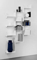 minimalist design metal wall shelf CLOUD STEPS by LASC Studio OK DESIGN