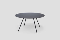 minimalist design round table SURFACE by T.Woodgate & J.Barnard Established and sons