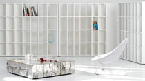 minimalist design wooden shelf RADIAL Council Design