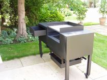 mobile charcoal barbecue  Kollegger Metallbau GmbH