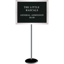 mobile display panel SINGLE PEDESTAL  MooreCo