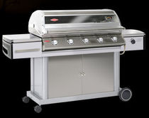 mobile gas barbecue (stainless steel) DISCOVERY PREMIUM 500I : 48450 BEEF EATER BBQ