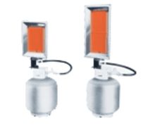 mobile infrared electric radiator PT Detroit Radiant Products Company