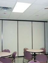 mobile partition without floor guiding rail MODEL 2040 KWIK-WALL Company