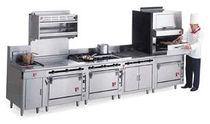 modular commercial kitchen for large catering needs  WOLF