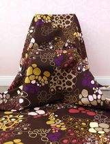 motif linen and cotton fabric BUBBEL by Ulrika Gyllstad  Bantie