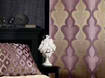 motif silk fabric COSMOPOLITAN  SURCANAPE