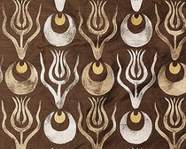 motif silk fabric MEDUSA  Nomi Fabrics