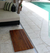 movable floor for public pools LE SPA TEAK FLOOR AND ANTI-SLIP SHOWER MATS Infinita Corporation