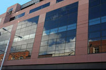 mullion and transom curtain wall (aluminium and glass) MAS F50SG McMullen Architectural Systems Ltd.