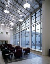 mullion and transom curtain wall (photovoltaic) 1600 POWERWALL&reg; ALCOA ARCHITECTURAL PRODUCTS
