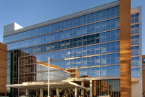 mullion and transom curtain wall (aluminium and glass) XTHERM SYSTEM 5600 2 1/2"  EFCO