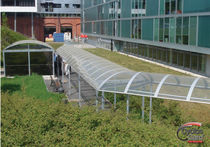 multi-function shelter for public spaces TUNNEL/ PIETONS Cyclosgard