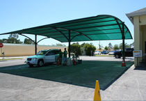 multi-function shelter for public spaces AUTO SPA Apollo Sunguard