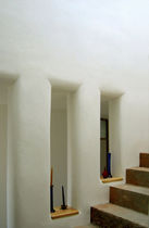 natural decorative lime plaster with marbre grains (for interior) LIME WALL FINISH : MEDIUM TEXTURE Kreidezeit Naturfarben