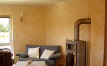natural decorative lime plaster with marbre grains (for interior) VEGA : FINE RENDER Kreidezeit Naturfarben