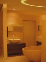 natural stone counter top washbasin PRIVATE APARTMENT GRASSI 1880