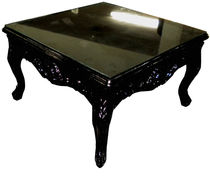 new baroque design coffee table BLACK  Casa Padrino / Demotex GmbH