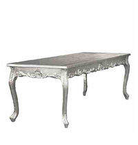 new baroque design table SILVER Casa Padrino / Demotex GmbH