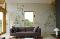 non-woven wallpaper: floral pattern KATSUMI GAF
