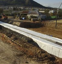 nonwoven geotextile for drainage GEOBASIC TEXDELTA