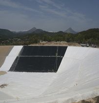 nonwoven geotextile for ground stablilisation GEOFORCE TEXDELTA