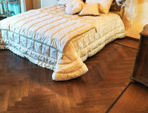 oak engineered wood floor CHEVRON L'ARTE NEL PARQUET DI LATTANZIO G.