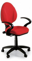 office chair with armrests UF116 Drigani Galliano Snc