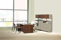 office desk and storage set VICINITY HON