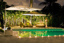 offset patio umbrella TUUCI Outdoor Comforts