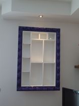 original design CD/DVD shelf  Italian framing art