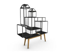 original design display case STEEL CABINET 7 by Sylvie Meuffels JSPR
