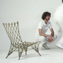 original design fireside chair KNOTTED by M. Wanders Droog