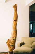 original design glass and wood shelf 0024 JOHN HOUSHMAND