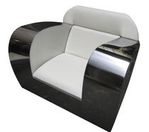 original design metal armchair FAT ASS ICI ET LA