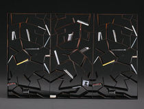 original design metal shelf AUTUM by David Sanchez & Pcm Domodinamica by Modular